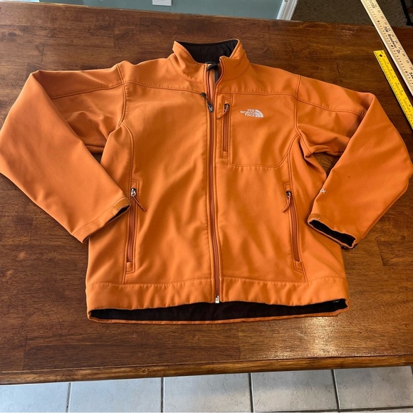 Men’s Northface Orange jacket coat size medium - Picture 1 of 10